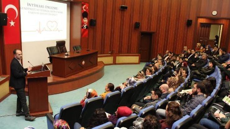 Eğitimcilere, İntiharı tanıma ve önleme semineri