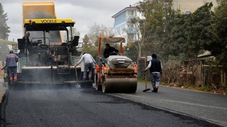 Muratpaşada altyapı çalışmaları