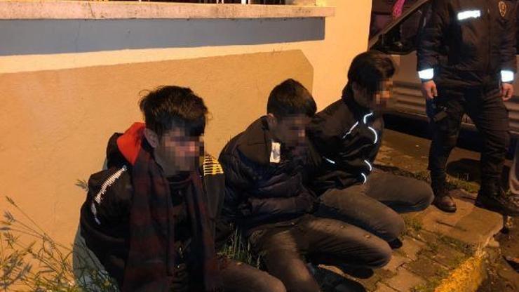 Motosiklet hırsızlarını gece bekçileri yakaladı