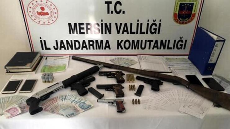 Mersinde tefeci operasyonu: 7 gözaltı