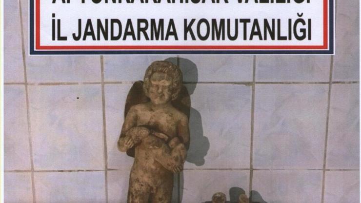 Afyonkarahisarda tarihi eser operasyonu