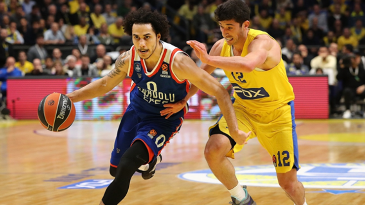 Maccabi FOX Tel Aviv - Anadolu Efes maç sonucu: 71-79