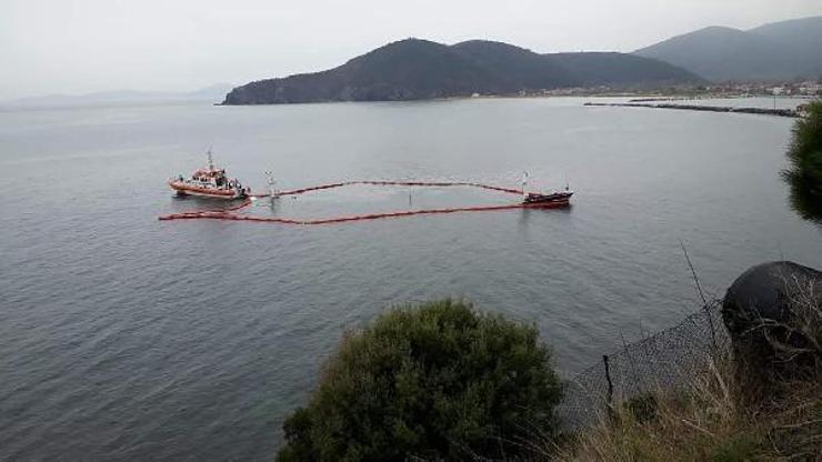 Marmara Adasında karaya oturan yük gemisi, tamamen battı