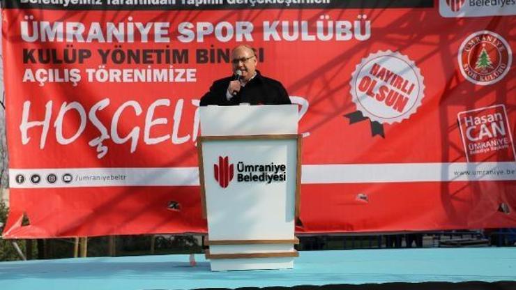 Ümraniye Şehir Stadyumu açıldı
