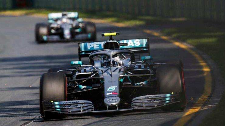 Formula 1de finişi ilk Bottas geçti