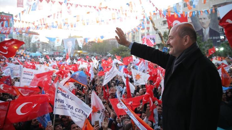 İçişleri Bakanı Soylu: Sen sırtını PKKya dayadıysan sana 4 duvar verdik, ister o duvara daya, ister o duvara