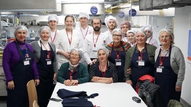 İşitme engellilerden lezzetli makaronlar