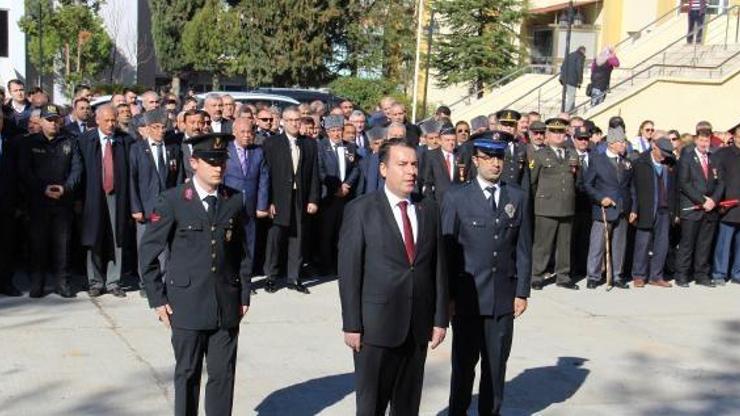 Dinarda Çanakkale Zaferi töreni