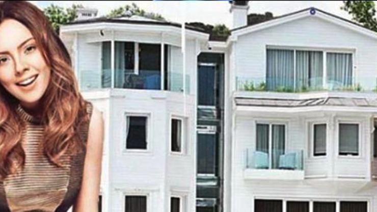 Ebru Gündeşten köşkün anahtarı istendi