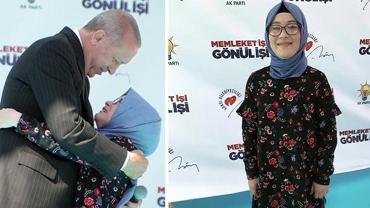 Cumhurbaşkanı Erdoğanın yanına çağırdığı Şevval o anları anlattı