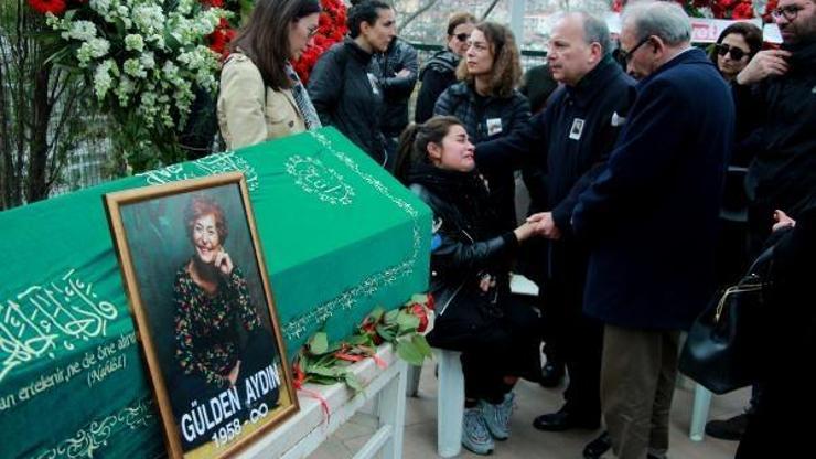 Gazeteci Gülden Aydın son yolculuğuna uğurlandı