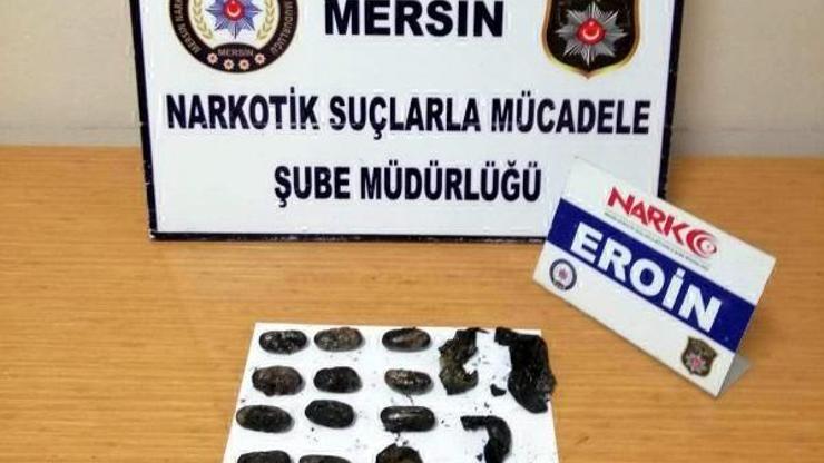 Midesinden 192 gram eroin çıktı