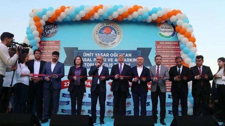 Akdeniz’de toplu park açılışı