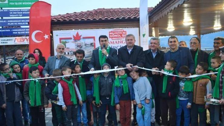 Dağakça Meydanı ve Hizmet Binası açıldı