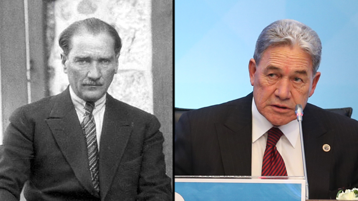 Yeni Zelanda Dışişleri Bakanı Winston Peterstan Atatürk mesajı