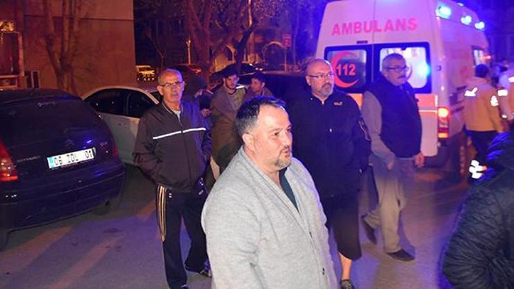 Öğrenci evinde çıkan yangında 5 öğrenci dumandan etkilendi