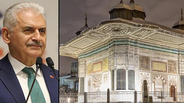 Binali Yıldırımdan tarihi çeşme mesajı
