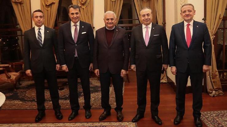 Binali Yıldırım futbolla buluştu