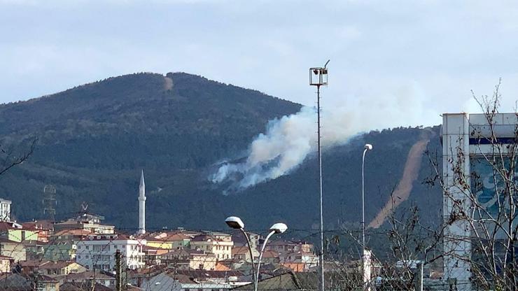 Aydos Ormanı’nda yangın çıktı