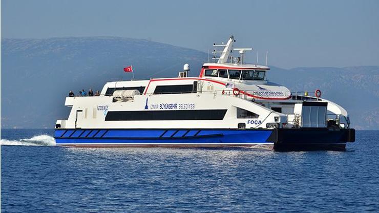İzmirde yolcu vapuru seferleri iptal edildi