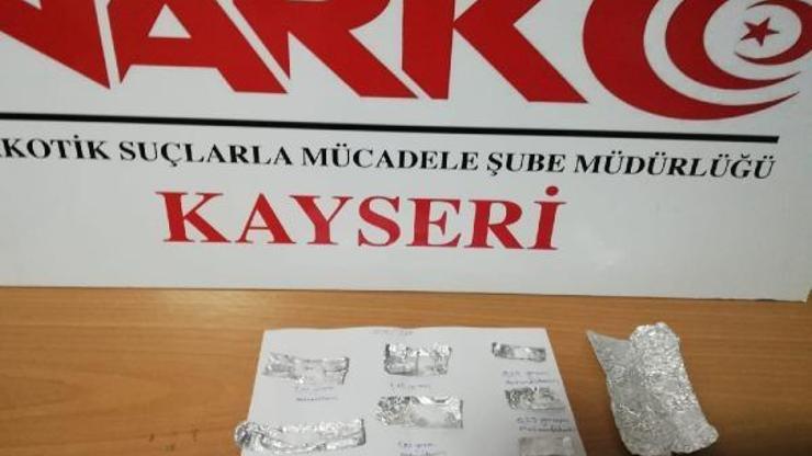 Kayseride uyuşturucuya 2 gözaltı
