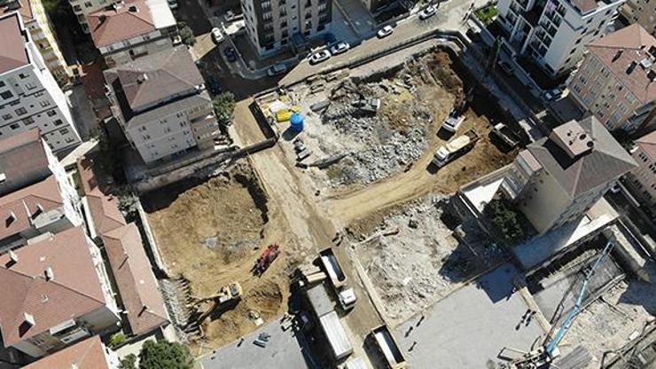 Kartalda yeni binalar için ilk temel atıldı