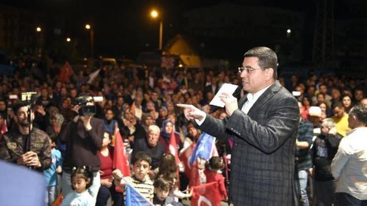 Başkan Tütüncünün mahalle mitingleri