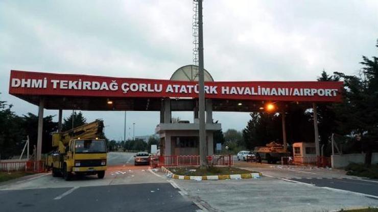 Çorlu Havalimanının adı, Tekirdağ Çorlu Atatürk Havalimanı oldu