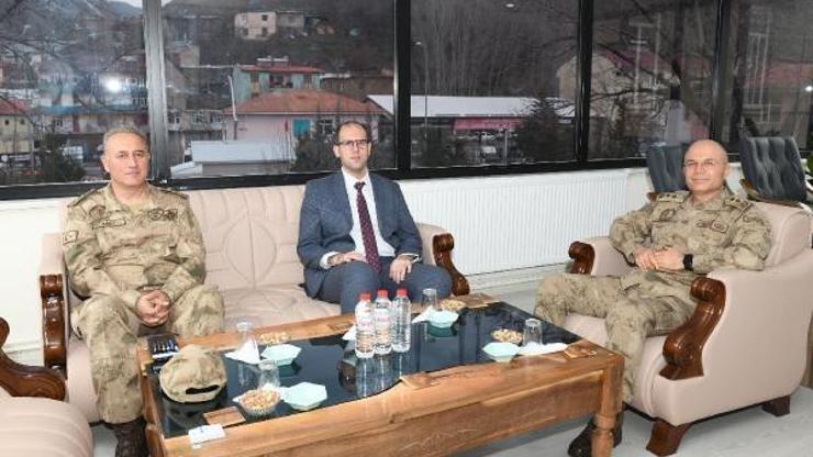 Tümgeneral İlbaştan Kaymakam Türkmene Ziyaret