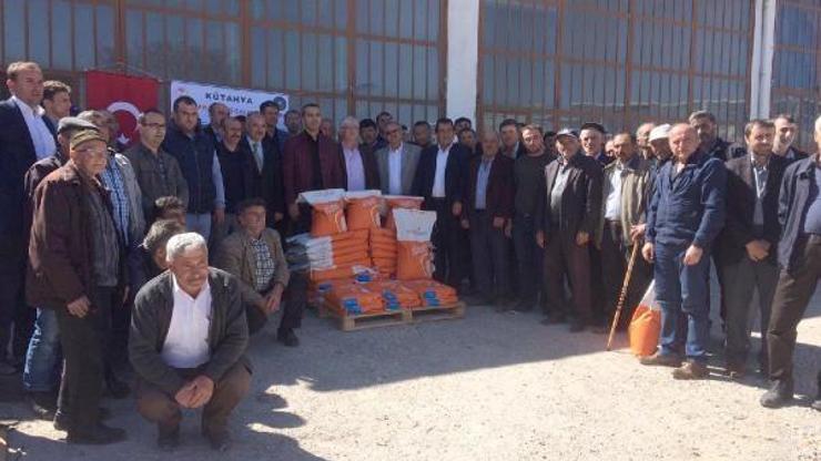 Emet’te silajlık mısır tohumu dağıtıldı