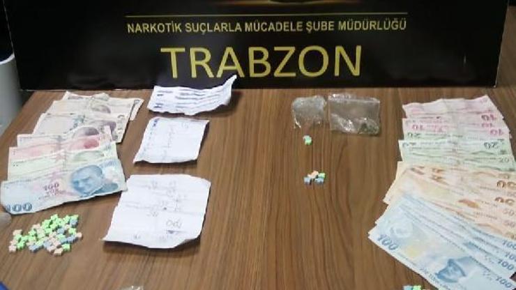 Trabzonda uyuşturucu operasyonu: 2 gözaltı
