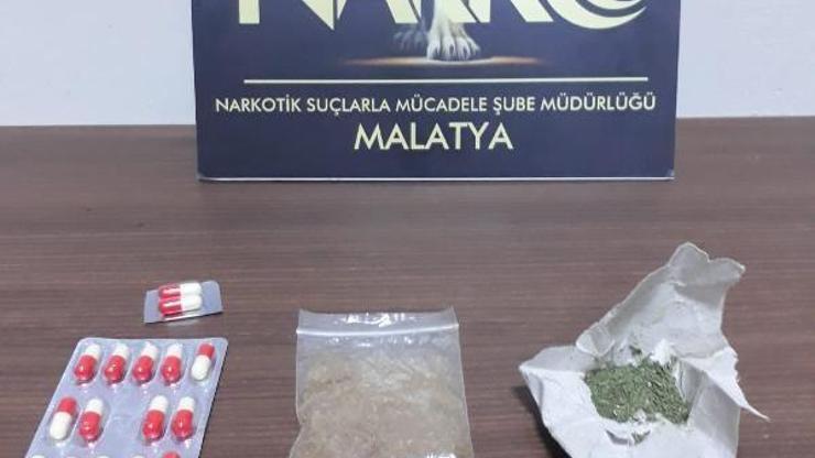 Malatyada torbacı operasyonunda 4 tutuklama