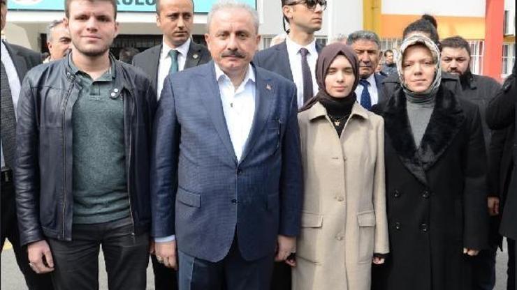 TBMM Başkanı Şentop oyunu kullandı