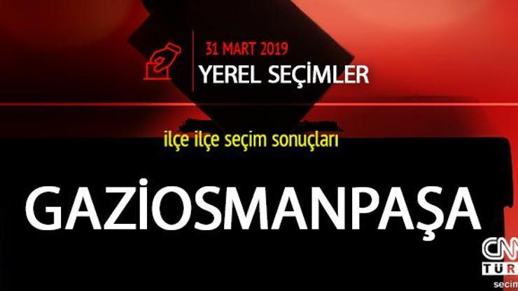 Gaziosmanpaşa seçim sonuçları: İstanbul Gaziosmanpaşa yerel seçim oy oranları