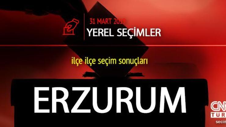 Erzurum seçim sonuçları 2019: Erzurum yerel seçim oy oranları