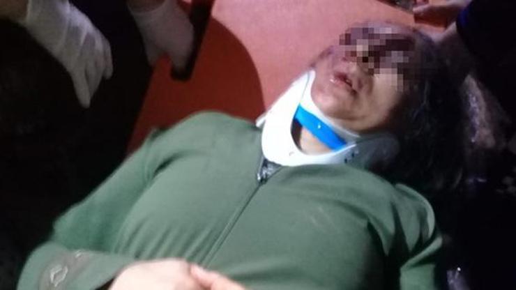 Mağarada çukura düşen kadını itfaiye kurtardı