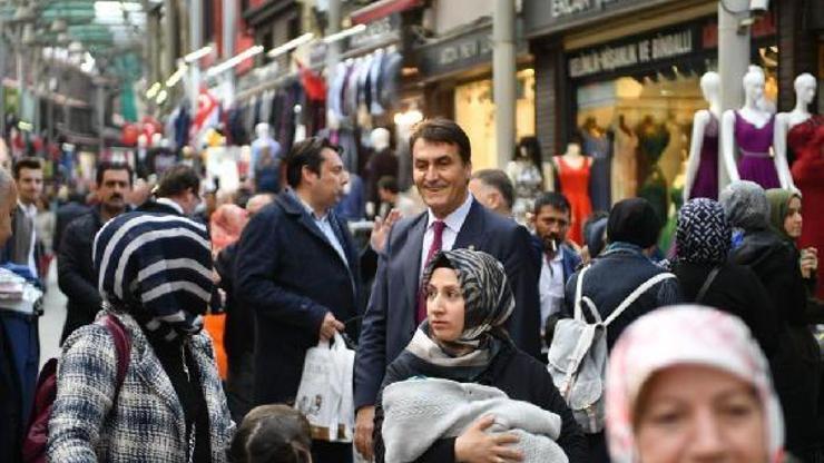 Dündar’dan Çarşı Esnafına Teşekkür Ziyareti