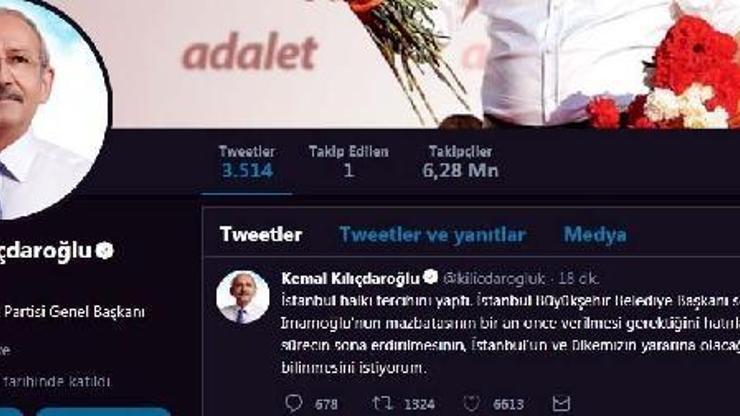 Kılıçdaroğlu: İmamoğlunun mazbatasının verilmesi gerekiyor