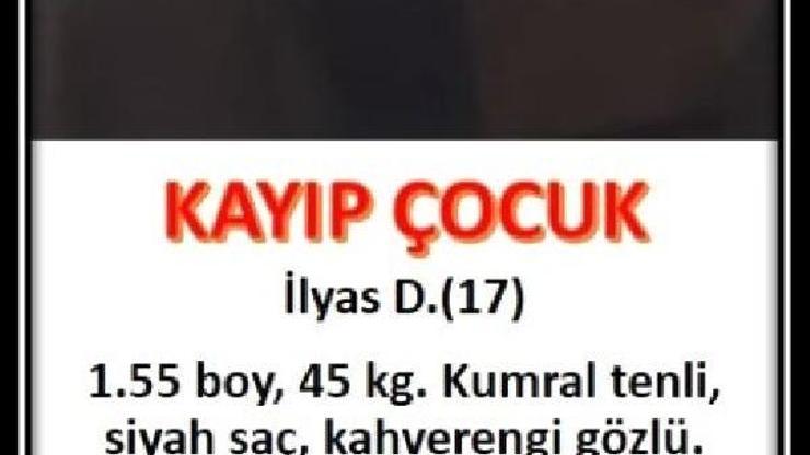 Kayıp liseli İlyas, lokantada çalışırken bulundu