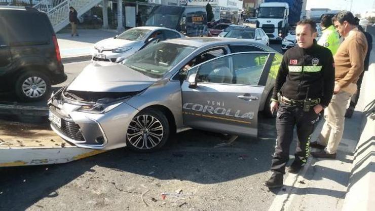 Hadımköyde trafik kazası: 1 yaralı