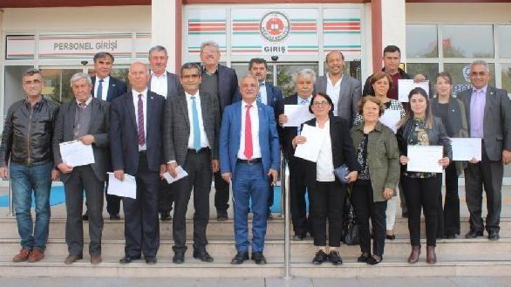 Sultanhisar Başkan Yıldırımkaya mazbata aldı