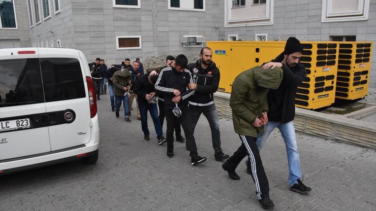 Samsunda torbacı operasyonu: 5 tutuklama