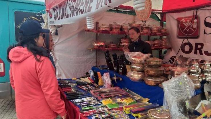 Mudanyada yöresel lezzetler fuarına büyük ilgi