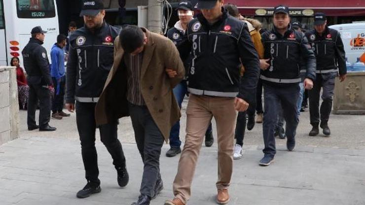 Eskişehirde uyuşturucu şüphelileri adliyede