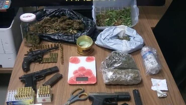 Trabzon’da uyuşturucu ticaretine 13 gözaltı