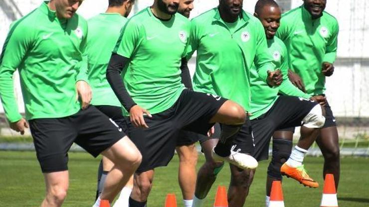 Atiker Konyaspor, Sivasspor maçı hazırlıklarını sürdürdü