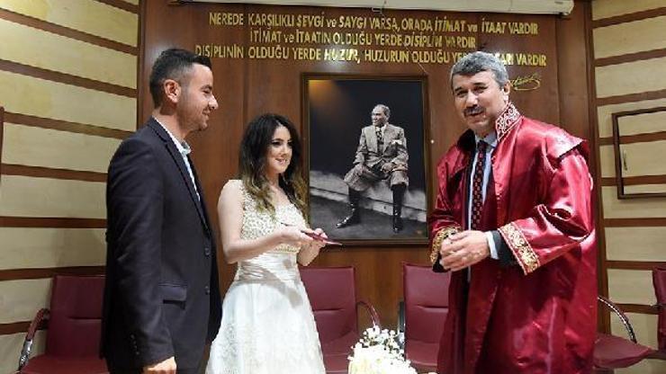 Başkan Kılınç, ilk nikahını kıydı