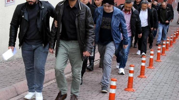 Kayseride 11 ihraç polis, FETÖden tutuklandı