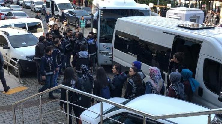 Zonguldakta, 23 FETÖ şüphelisi adliyede