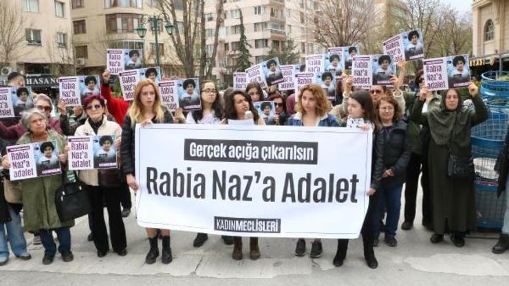 Kadınlar Eskişehirde Rabia Naz için toplandı